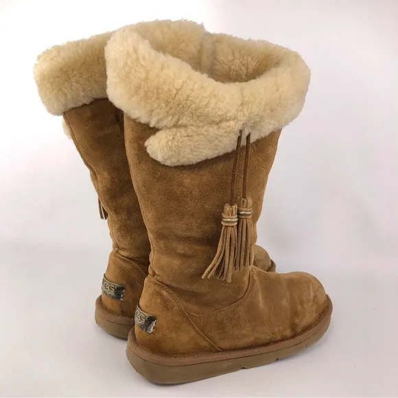 UGG Plumdale Sheespkin Winter Boots 8