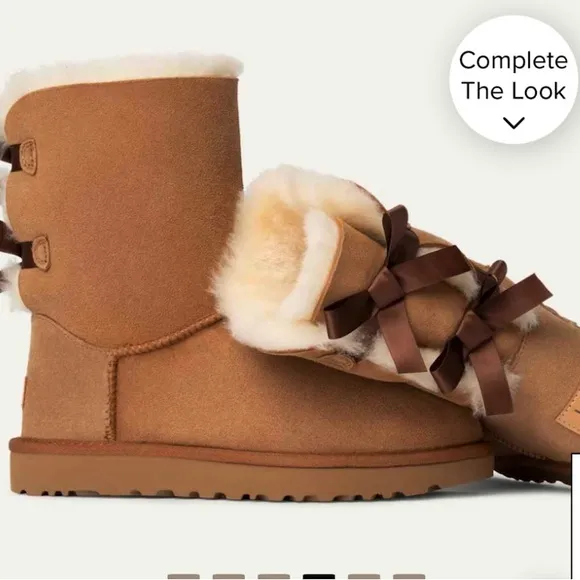 UGG Tan Winter Boots with Shearling Lining