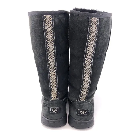 UGG Ultimate Tall Tasman Braid Winter Boots W7