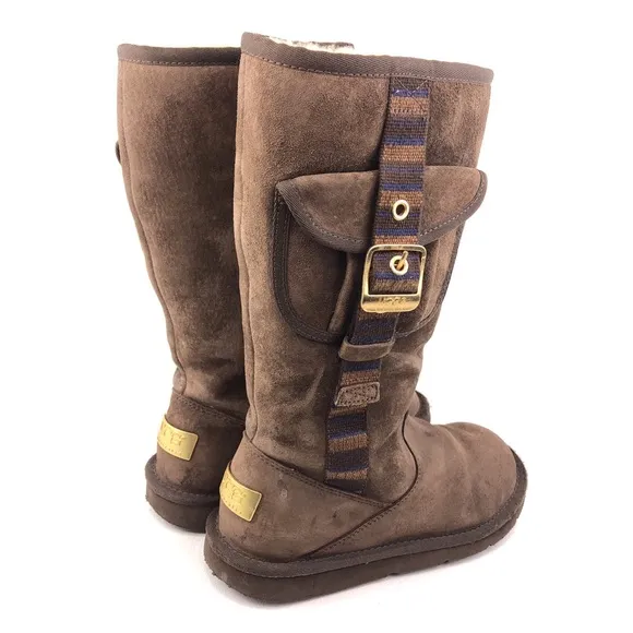 UGG Utility Cargo Pocket Sheepskin Winter Boots 6
