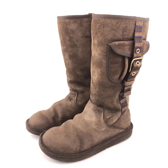 UGG Utility Cargo Pocket Sheepskin Winter Boots 6