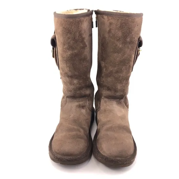 UGG Utility Cargo Pocket Sheepskin Winter Boots 6