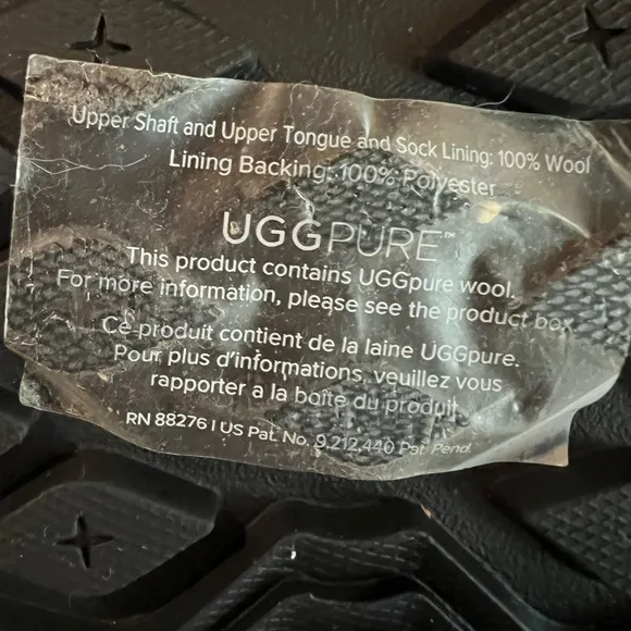 UGG waterproof winter womens boots size 8