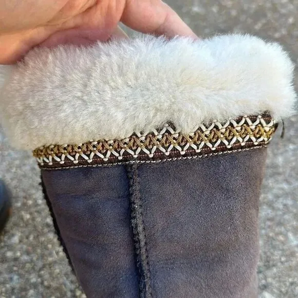 Ugg Australia Leatger Sheepskin Winter Boots