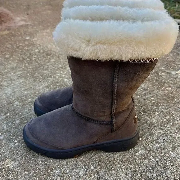 Ugg Australia Leatger Sheepskin Winter Boots