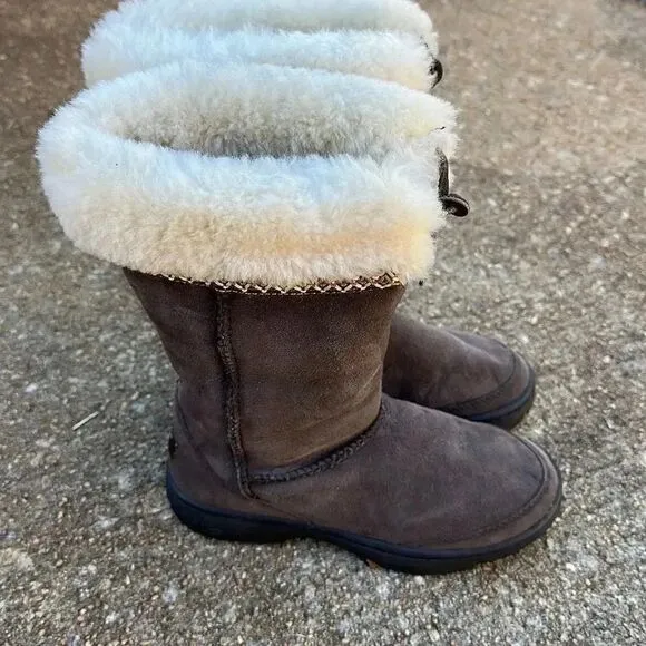Ugg Australia Leatger Sheepskin Winter Boots