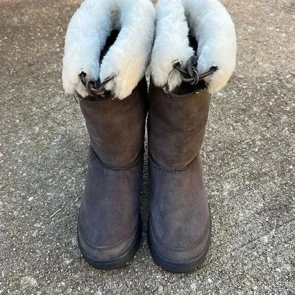 Ugg Australia Leatger Sheepskin Winter Boots
