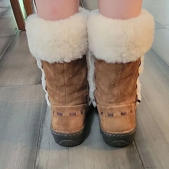 UGG Elijo Chestnut Suede Winter boots