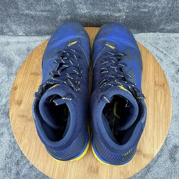 Under Armour Curry 2.5 Shoes Mens Size 9 Blue Dub Nation Basketball Sneakers