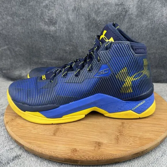 Under Armour Curry 2.5 Shoes Mens Size 9 Blue Dub Nation Basketball Sneakers