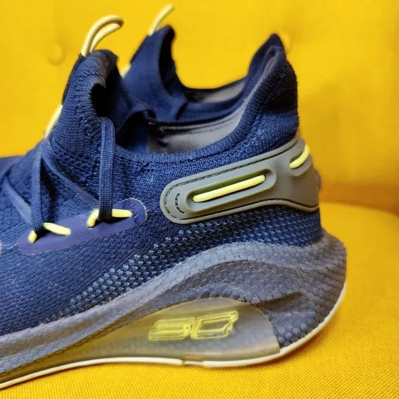 Under Armour Curry 6 International Boulevard Navy Sneakers Men's Shoes Size 11.5