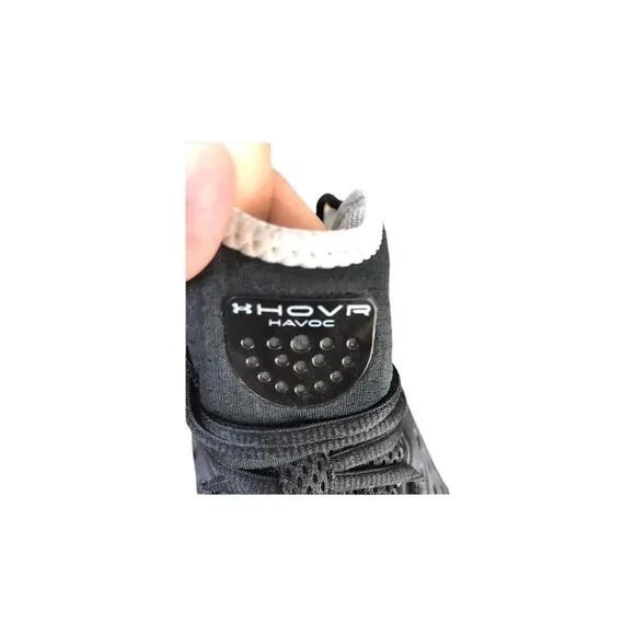 Under Armour HOVR Havoc 2 3022050-002 Sneakers Mens US 15 Black Basketball Shoes