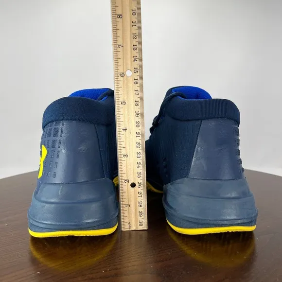 Under Armour NXT Shoes Men's 9.5 Blue Basketball Team Sneakers 1298311-400