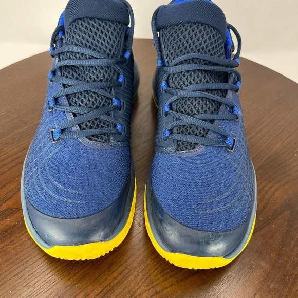 Under Armour NXT Shoes Men's 9.5 Blue Basketball Team Sneakers 1298311-400