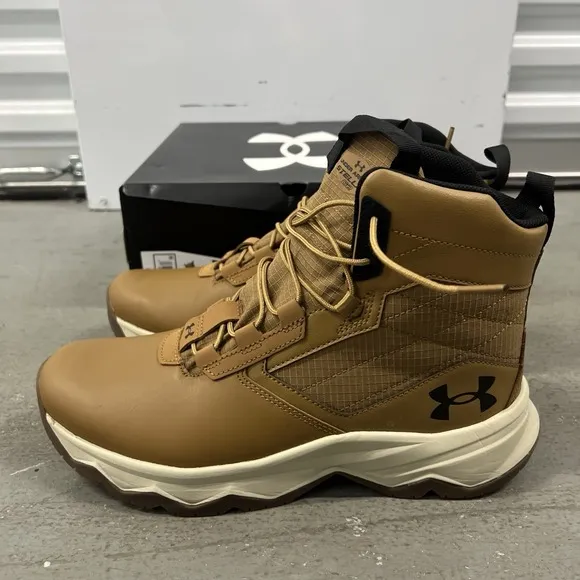 Under Armour UA Stellar G2 6&quot; Tactical Boots Hiking 3025578-200 Men's Size 8