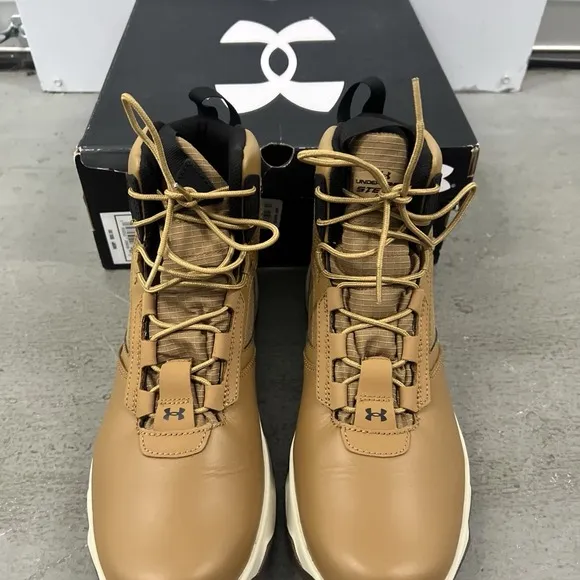 Under Armour UA Stellar G2 6&quot; Tactical Boots Hiking 3025578-200 Men's Size 8