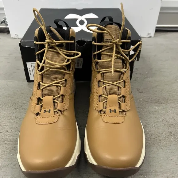 Under Armour UA Stellar G2 6&quot; Tactical Boots Hiking 3025578-200 Men's Size 8