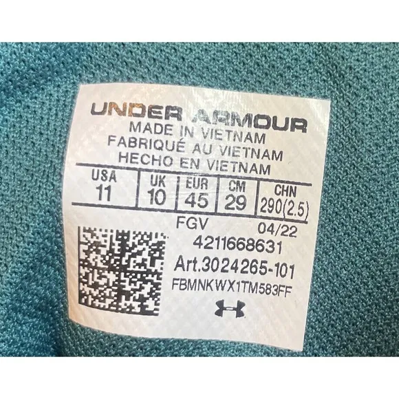 Under Armour UA Storm Raider Mid Waterproof Hiking Boots 3024265 MENS 11 NEW