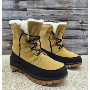 Universal Thread Corie Advantage 25 Tan Women's Winter Boots Size 11