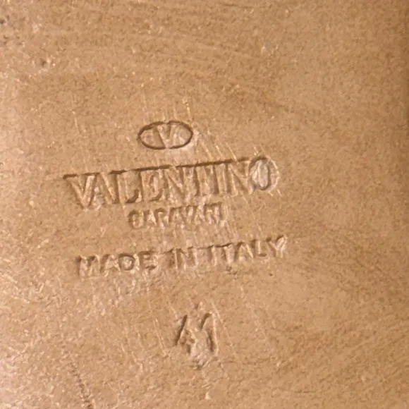 Valentino Garavani Brown Gladiator Sandals
