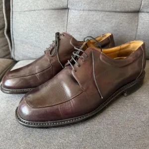 Van Bommel Men’s Brown Leather Dress Shoes Size 9.5 Made in Netherlands