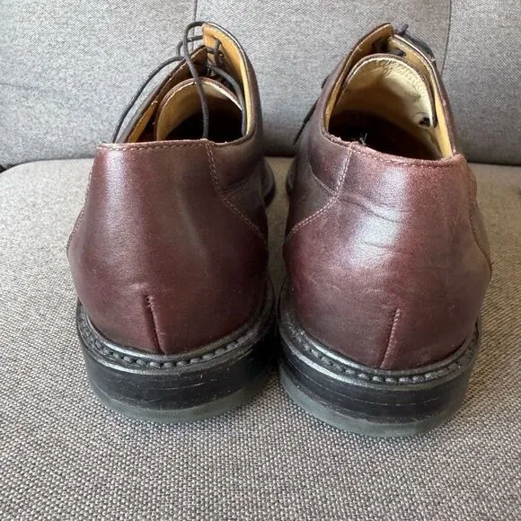 Van Bommel Men’s Brown Leather Dress Shoes Size 9.5 Made in Netherlands