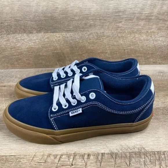 VANS Chukka Low Sid Dress Blues/Gum PopCush Shoes Men's Sz 7 Women's Sz 8.5 NEW