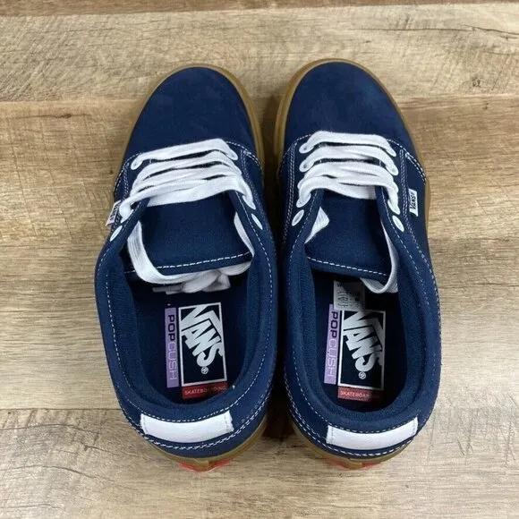 VANS Chukka Low Sid Dress Blues/Gum PopCush Shoes Men's Sz 7 Women's Sz 8.5 NEW