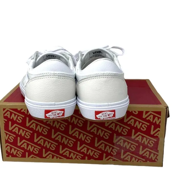 VANS Gilbert Crockett Casual Shoes For Women White Leather Sneakers VN0A5JIFWWW