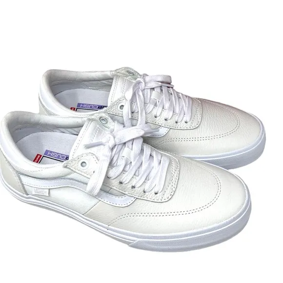 VANS Gilbert Crockett Casual Shoes For Women White Leather Sneakers VN0A5JIFWWW