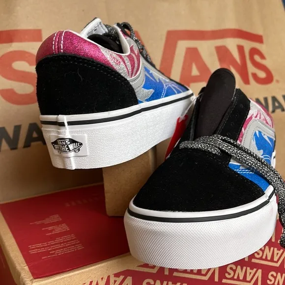 Vans Old Skool After Dark Summerlf/True White WMNS platforms