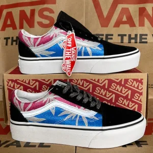 Vans Old Skool After Dark Summerlf/True White WMNS platforms