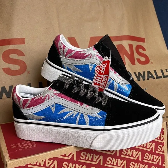 Vans Old Skool After Dark Summerlf/True White WMNS platforms