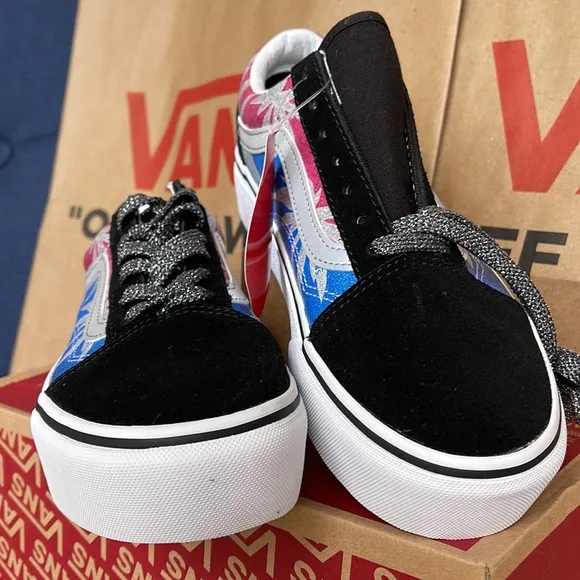 Vans Old Skool After Dark Summerlf/True White WMNS platforms