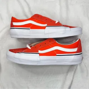 Vans Reconstruct SK8-Low Rearrange Shoes Mens Size 10.5 Orange Sneakers 507698