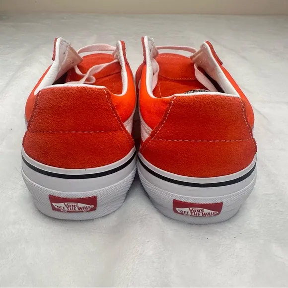 Vans Reconstruct SK8-Low Rearrange Shoes Mens Size 10.5 Orange Sneakers 507698