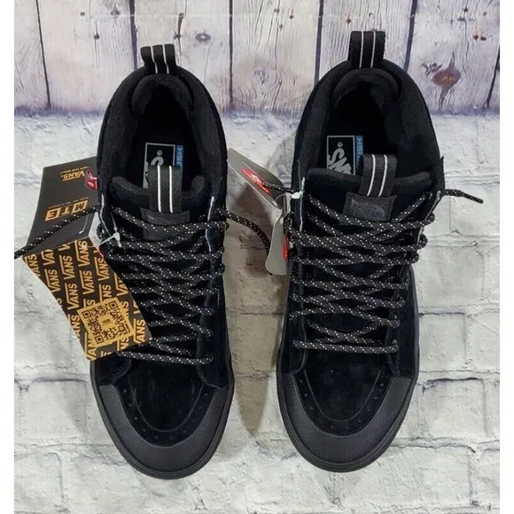 Vans SK8-Hi MTE 2 Black Camo Winter Hiking Boots MENS SIZE 8