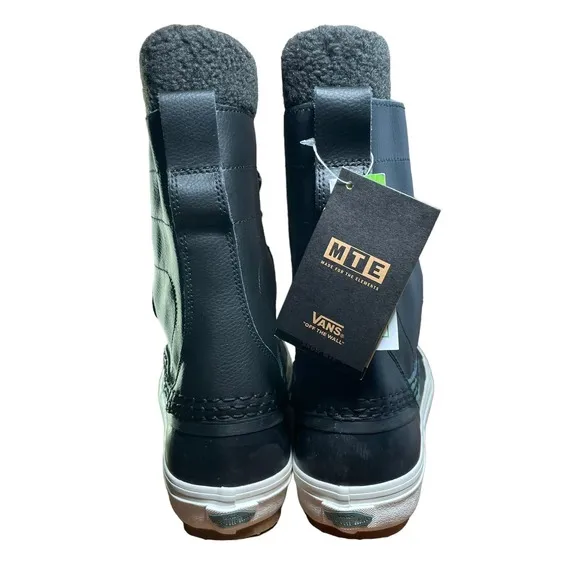 Vans Standard Snow MTE Green/ Black Waterproof Winter Boots Women's Size 6