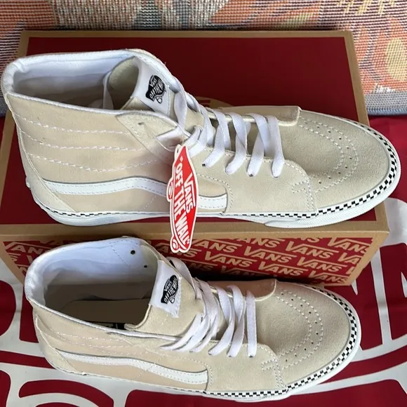 Vans WMNS Sk8-Hi TaperedCheckerboard Foxing TurtlVN0A4U16DJRsneakers