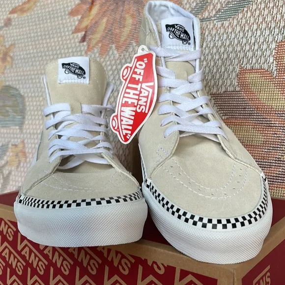 Vans WMNS Sk8-Hi TaperedCheckerboard Foxing TurtlVN0A4U16DJRsneakers