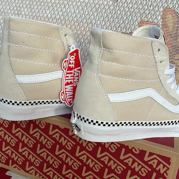 Vans WMNS Sk8-Hi TaperedCheckerboard Foxing TurtlVN0A4U16DJRsneakers