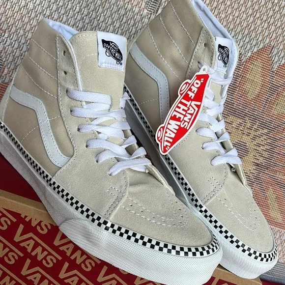 Vans WMNS Sk8-Hi TaperedCheckerboard Foxing TurtlVN0A4U16DJRsneakers