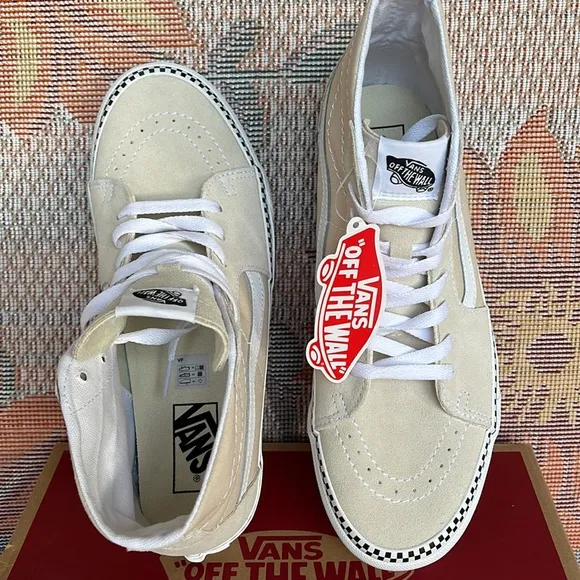 Vans WMNS Sk8-Hi TaperedCheckerboard Foxing TurtlVN0A4U16DJRsneakers