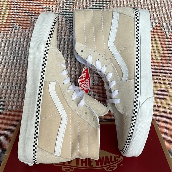 Vans WMNS Sk8-Hi TaperedCheckerboard Foxing TurtlVN0A4U16DJRsneakers
