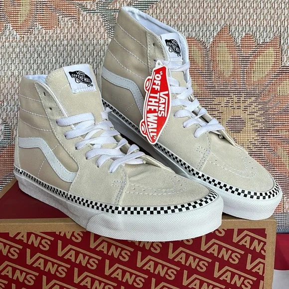 Vans WMNS Sk8-Hi TaperedCheckerboard Foxing TurtlVN0A4U16DJRsneakers