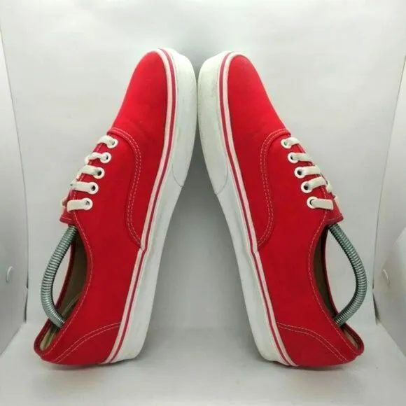 Vans Off The Wall‎ Skateboard Sneakers Mens Size 11.5 Red Shoes Casual Vans