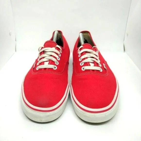 Vans Off The Wall‎ Skateboard Sneakers Mens Size 11.5 Red Shoes Casual Vans