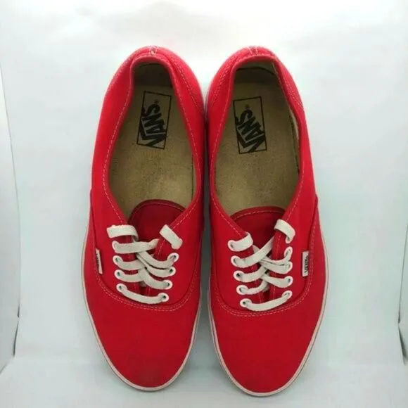 Vans Off The Wall‎ Skateboard Sneakers Mens Size 11.5 Red Shoes Casual Vans