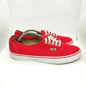 Vans Off The Wall‎ Skateboard Sneakers Mens Size 11.5 Red Shoes Casual Vans