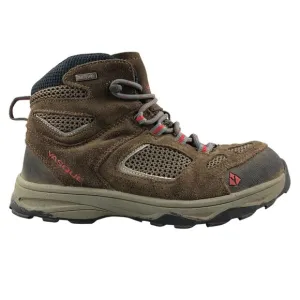 Vasque Mens Size 5 Breeze III Mid Brown Leather Waterproof Lace Up Hiking Boots